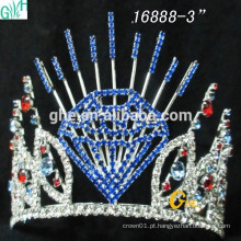 Coroa de noivas de moda Coroa de coroas e coroa linda